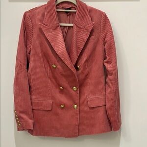 Rowing Blazers Pink and Gold Corduroy Blazer